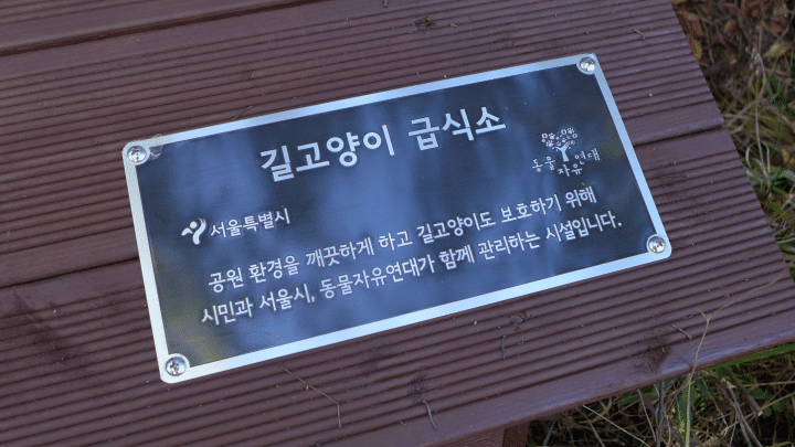 서울시 협업을 통해 설치한 급식소